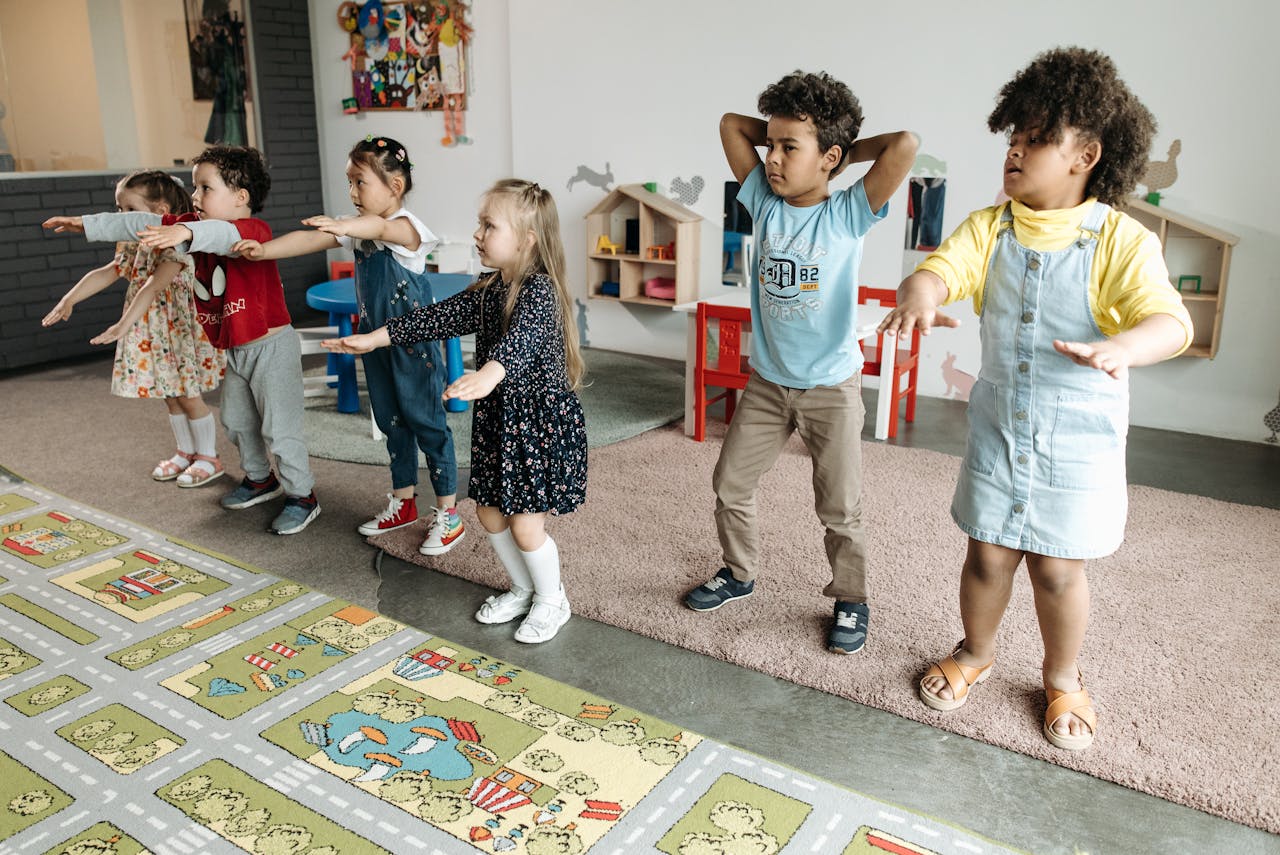 Keeping Active Fun Indoor Exercises Rainy-Day Play