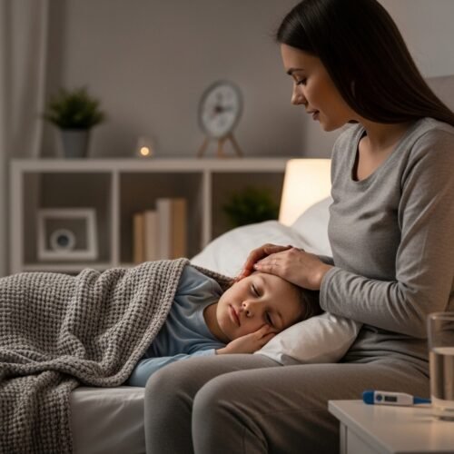 Child Fever at Night: What Parents Should Do