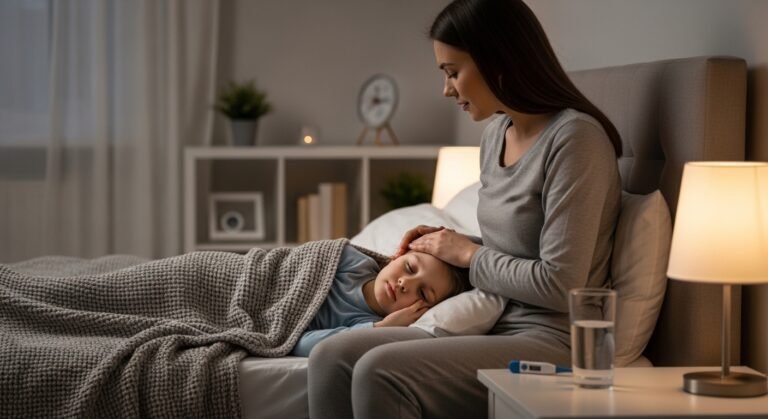 Child Fever at Night: What Parents Should Do