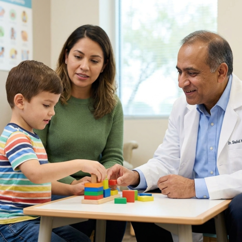 How Dr. Hasnain Provides Specialized Care for Children with Developmental Disorders