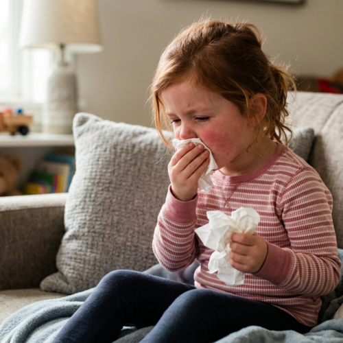 Child Has A Cough but No Fever: What Could It Be?