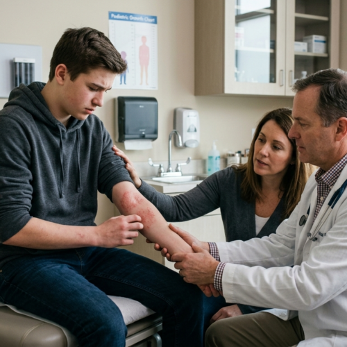 Should I Worry if My Teen Has a Rash That Won’t Go Away?