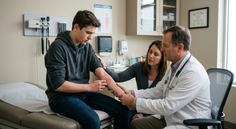 Should I Worry if My Teen Has a Rash That Won’t Go Away?