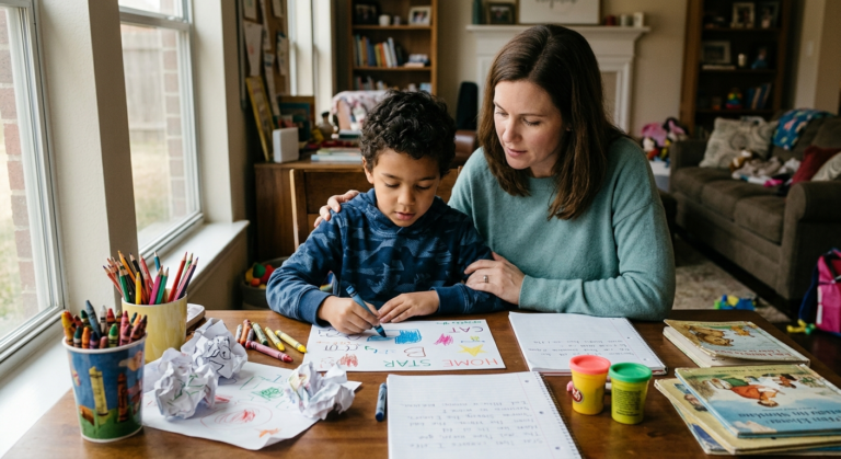 How Parents Can Help a Child with a Writing Disorder at Home