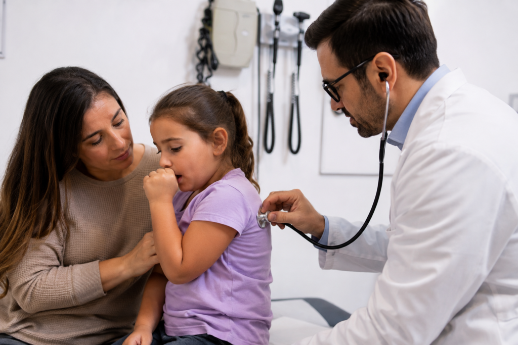 Pediatrician for a Persistent Cough